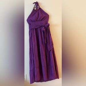 Dress Signature by Robbie tee, size 12 , Purple colors